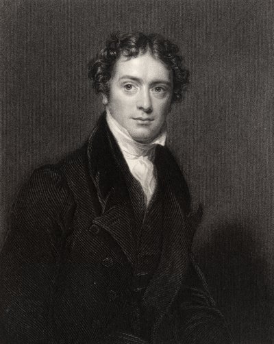 Michael Faraday, engraved by J. Cochran, from 